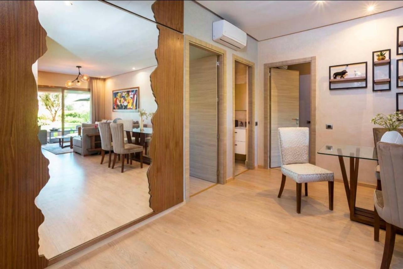 Appartement De Luxe Avec Jardin Prive Marrákes Kültér fotó