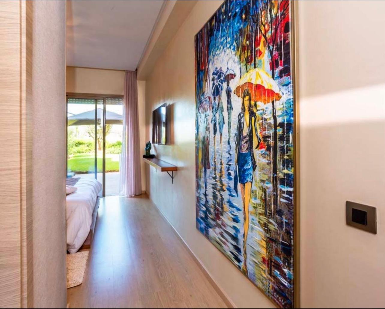 Appartement De Luxe Avec Jardin Prive Marrákes Kültér fotó