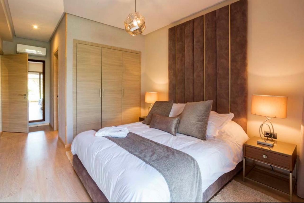 Appartement De Luxe Avec Jardin Prive Marrákes Kültér fotó