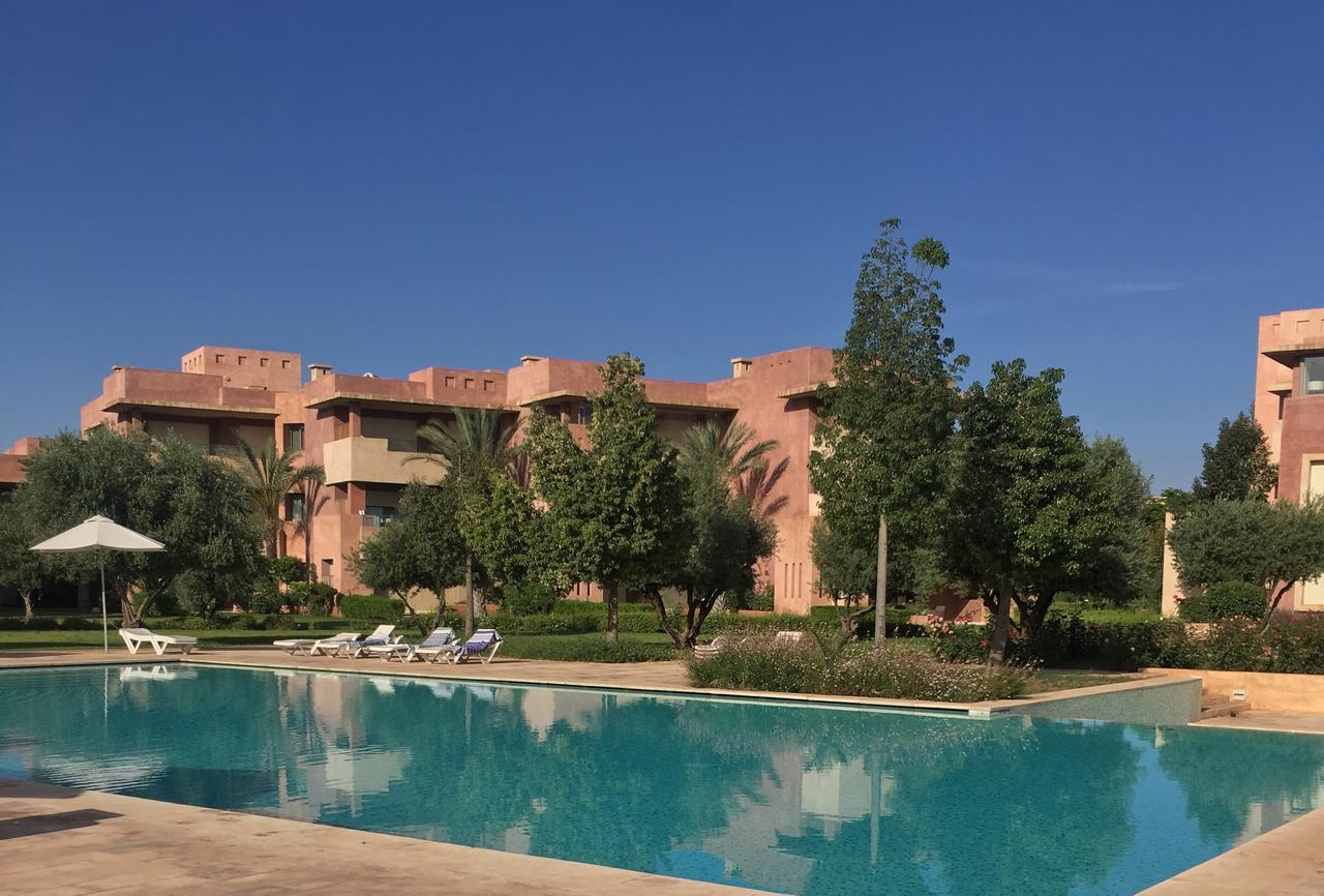 Appartement De Luxe Avec Jardin Prive Marrákes Kültér fotó
