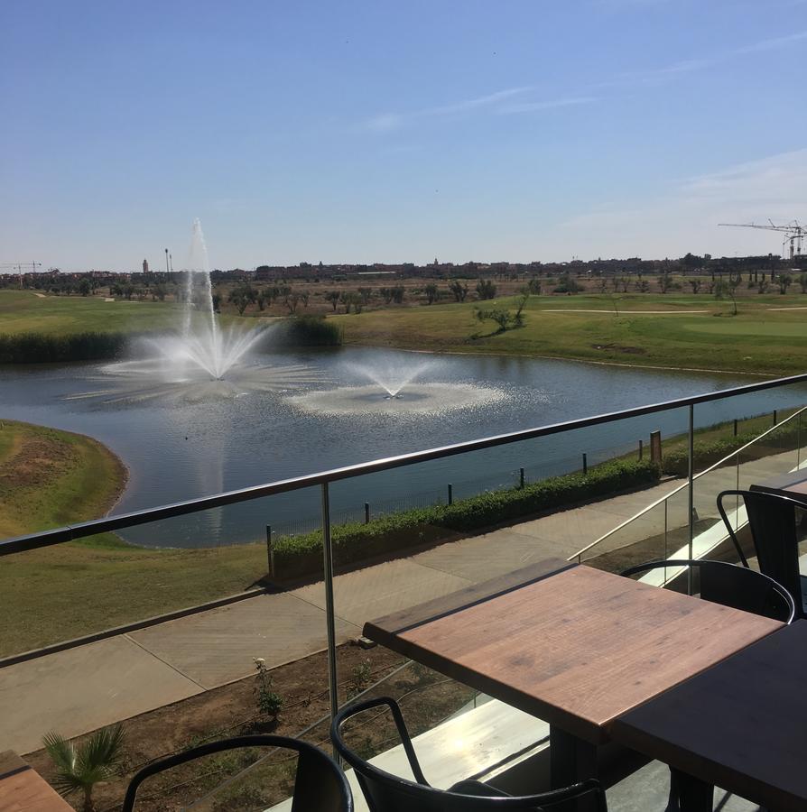 Appartement De Luxe Avec Jardin Prive Marrákes Kültér fotó