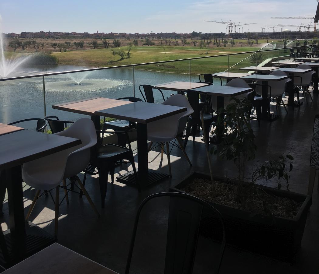 Appartement De Luxe Avec Jardin Prive Marrákes Kültér fotó