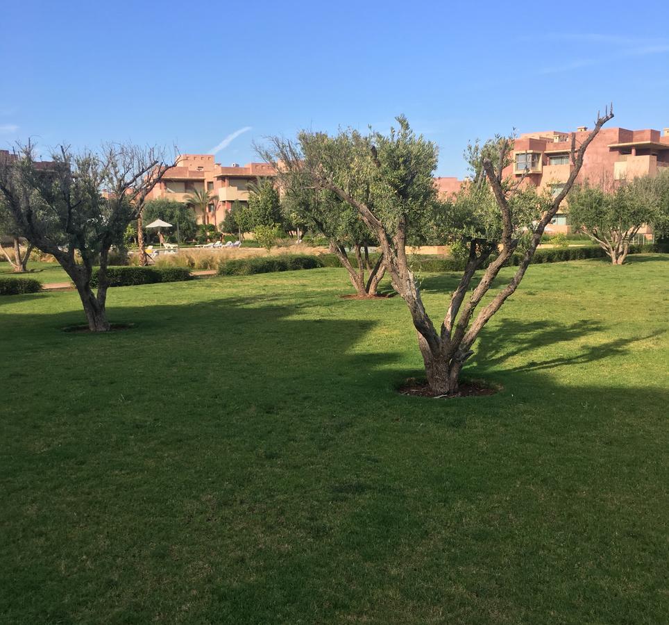 Appartement De Luxe Avec Jardin Prive Marrákes Kültér fotó